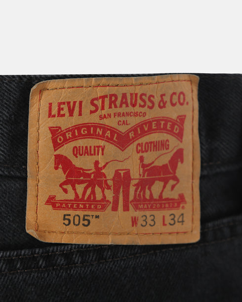 505 Levi's Dark Wash Jeans